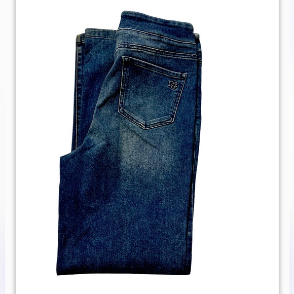 Stretch,Denim Jeans  by DG2 Diane Gilman Size LT - Picture 2 of 4